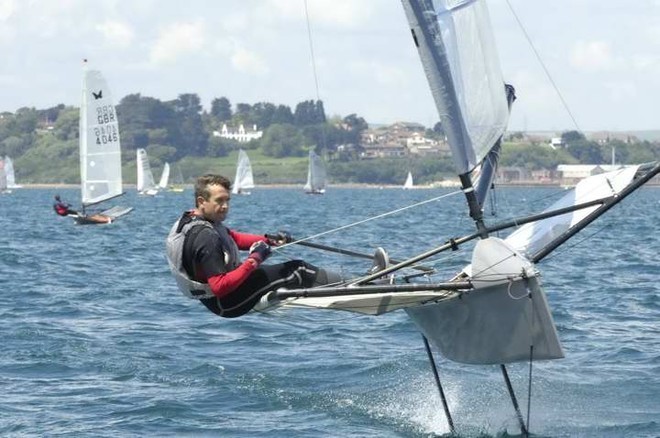 International Moth UK Nats - Jason Belben © Steve Arkley http://www.sailshots.co.uk